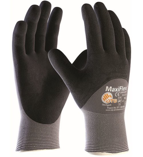 Maxiflex Ultimate 3/4 coated handling gloves 42-875