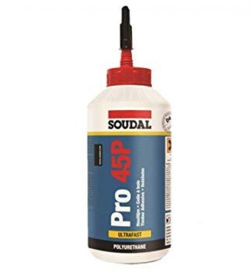Soudal PRO 45P Ultrafast PU wood glue 750ml