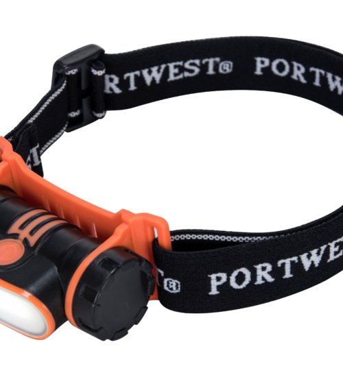 Portwest PA70 USB Rechargeable LED Headlight