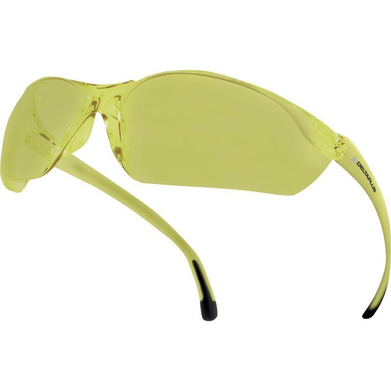 Delta Plus MEIA Lightweight Safety Spectacles- Yellow