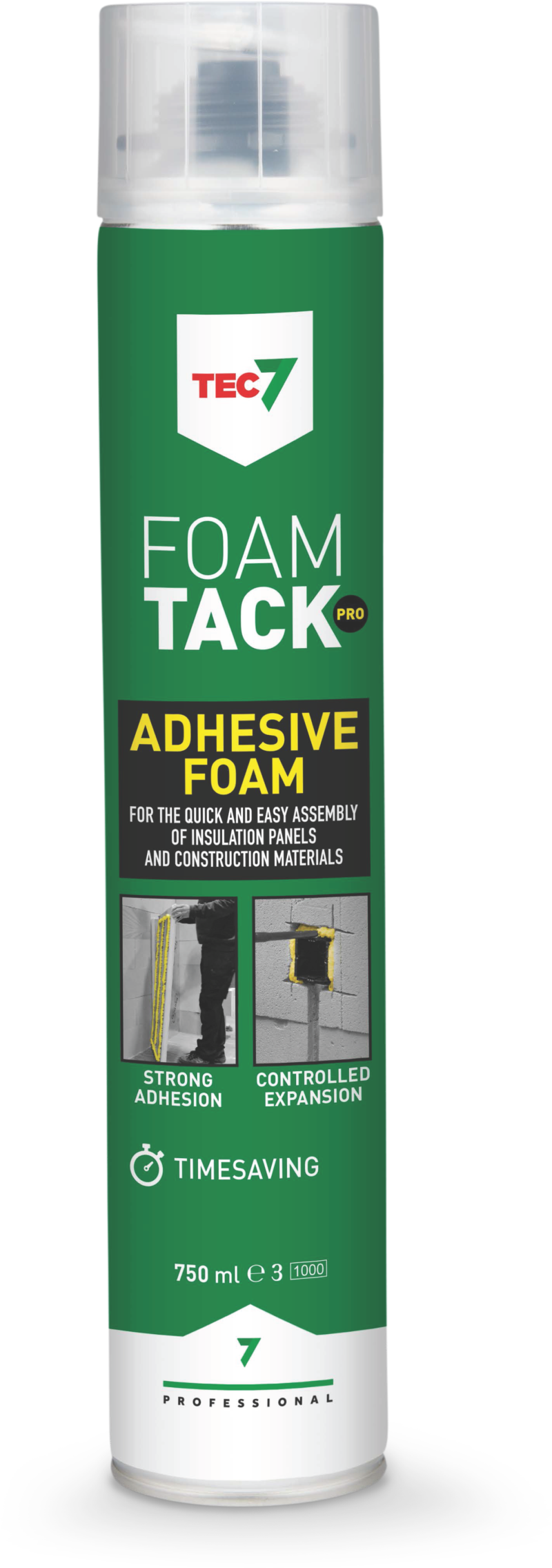 Tec 7 Foamtack - adhesive foam 750ml