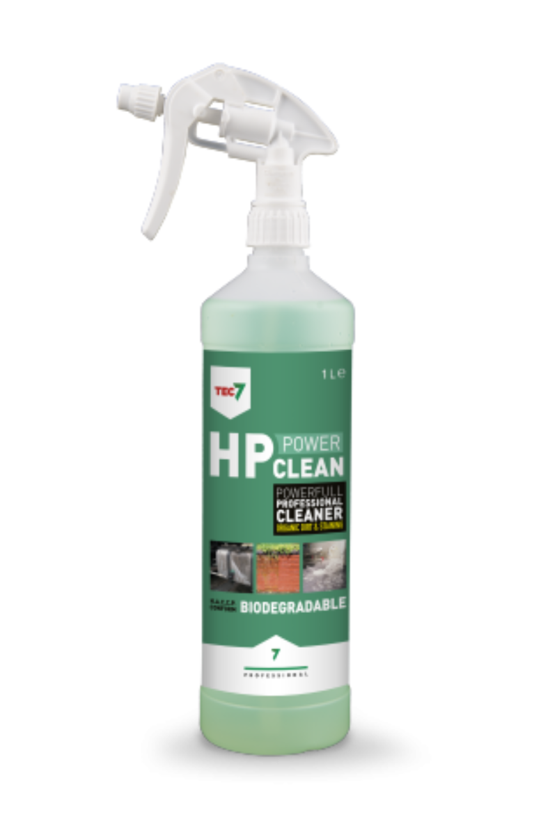 Tec 7 HP clean concentrated cleaner and degreaser - biodegradable powerful 1ltr and 5 ltr