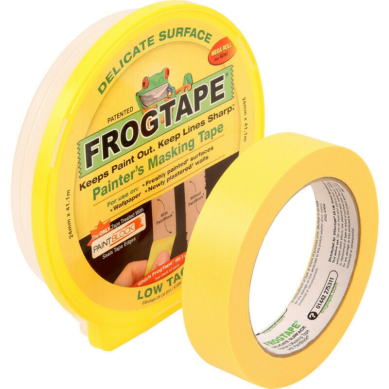 Frogtape Delicate Surface low tack yellow Masking Tape - 36mm x 41.1m