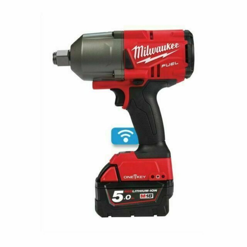 Milwaukee ONEFHIWF34-502X 18v FUEL 3/4in Impact Wrench with 2 x 5.0Ah and carry case