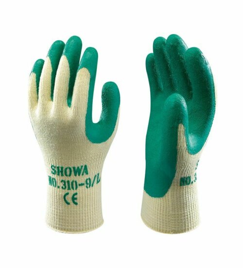 Showa 310 Latex Builders Grip Glove - work glove